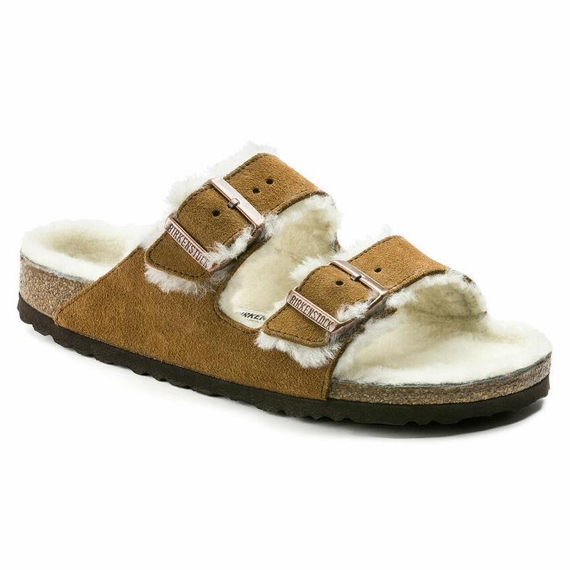 Arizona Birkenstock Semisove Damske Hnede | SK 39MQZ